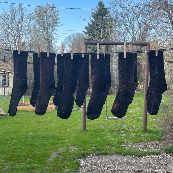 Tie dye socks